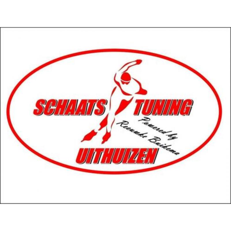 Schaats -Tuning voor schaatsen slijpen / ronding slijpen