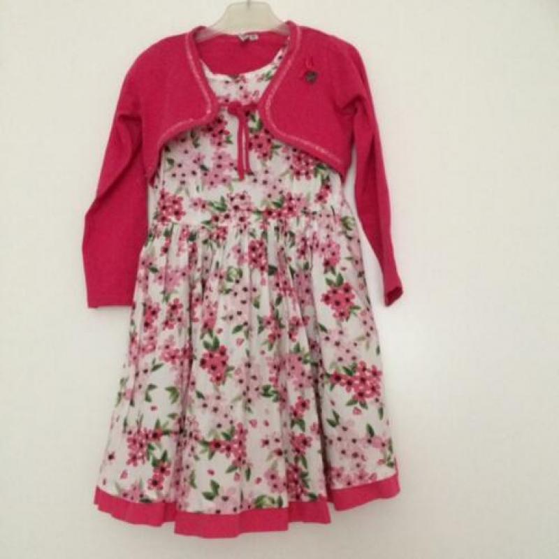 Jurk met bolero maat 116