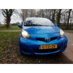 Toyota Aygo 1.0 12V Vvt-i 5DRS 2010 Blauw 91.463 KM.