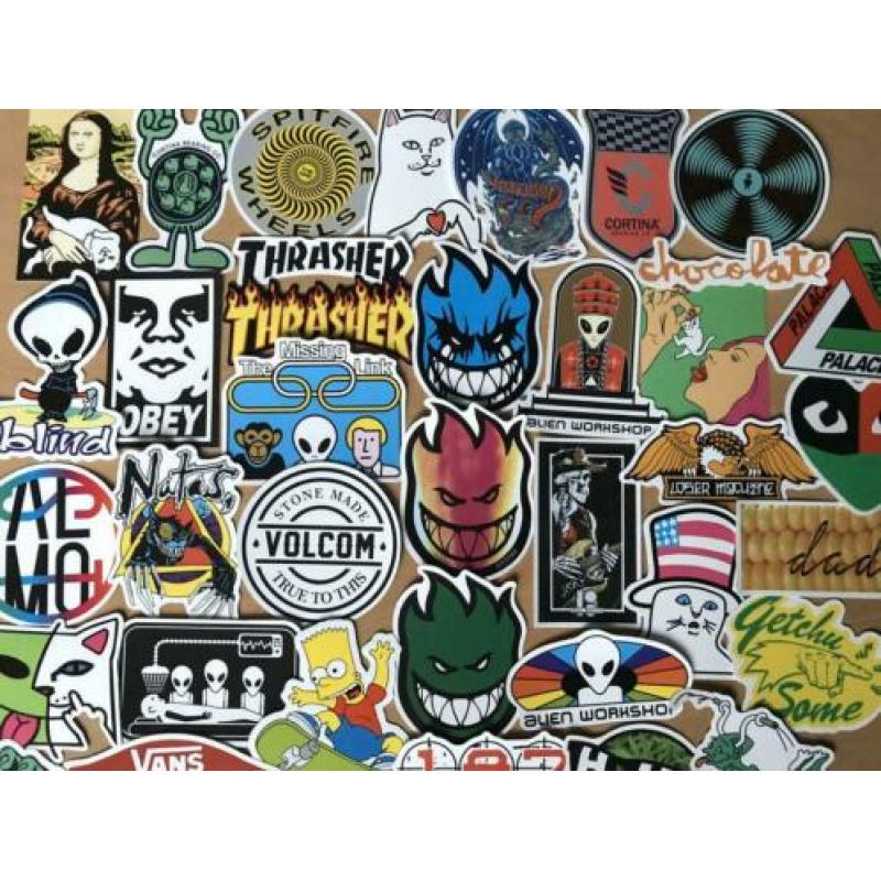 40 hypebeast skate stickers oa LIMITED merk sticker pack