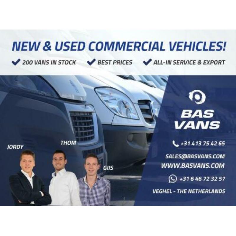 Renault Master 2.3DCI Volume opbouw 1200kg Laadvermogen 19m3