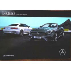 Mercedes Benz E Klasse Coupé /Cabrio - autofolder 2017