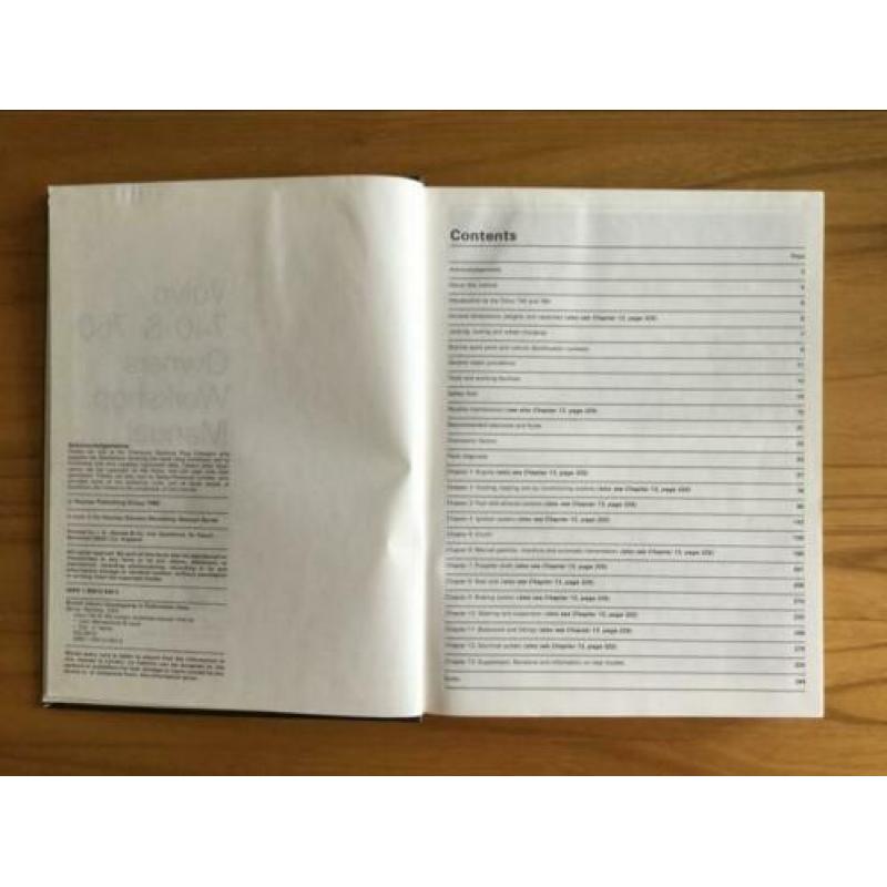 Haynes Volvo 740&760, 1982 to 1989, owners workshop manual