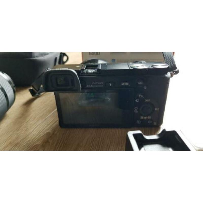 Sony Alpha A6000 zwart + 16-50mm + 55-210mm