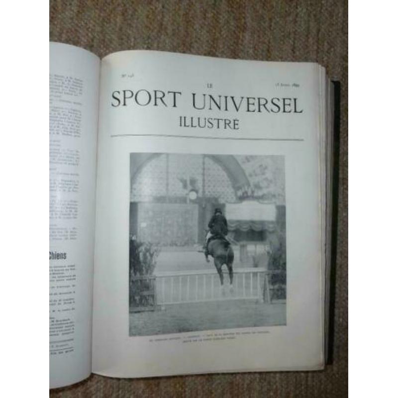 Le Sport Universel Illustré, 1899 mooi en zeldzaam