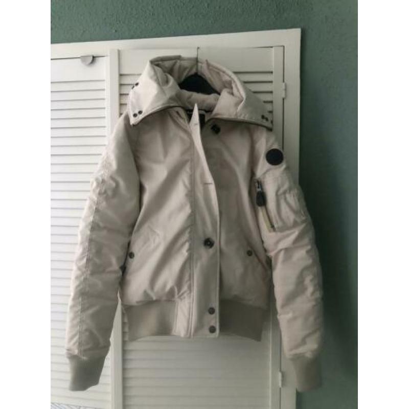 Airforce bomberjack creme dames