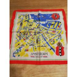 AMSTERDAM STOFFEN ZAKDOEKJE-(z)