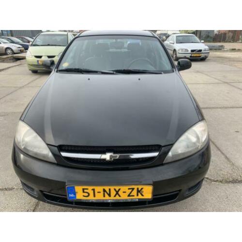 Daewoo Lacetti 1.6 HB 2004 Zwart