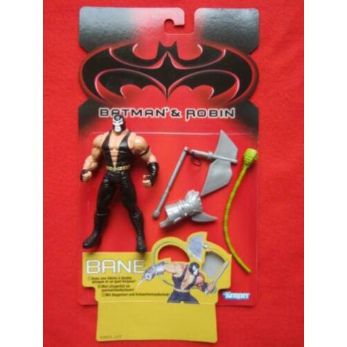 Figuur; Batman & Robin movie, Ivy, Bane, Batgirl, Mr Freeze
