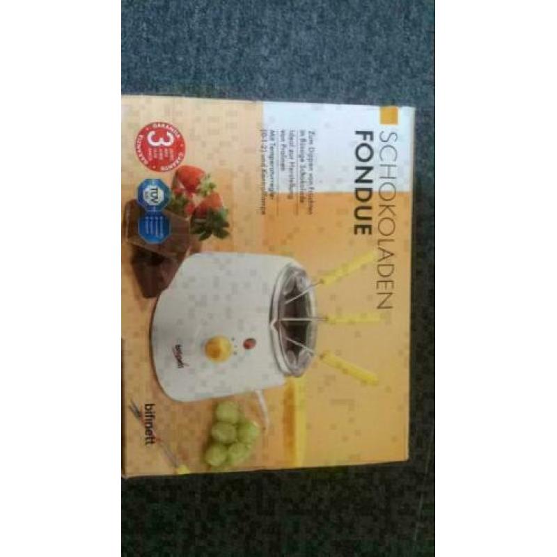 Chocolade fondueset