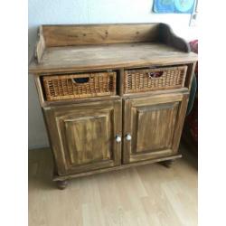 Gave commode, incl mandjes, evt met ledikant