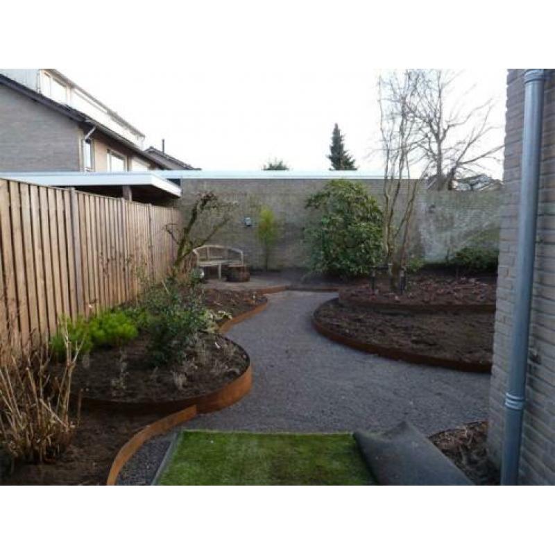 Cortenstaal Tuinrand 25cm (Borderrand / Strip)