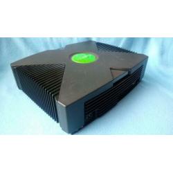Xbox original soft mod 3 games 1 controller schoon en getest