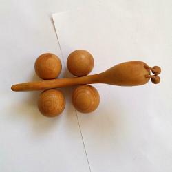 Scandinavisch design houten massager