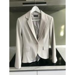 Beige dames colbert maat 38