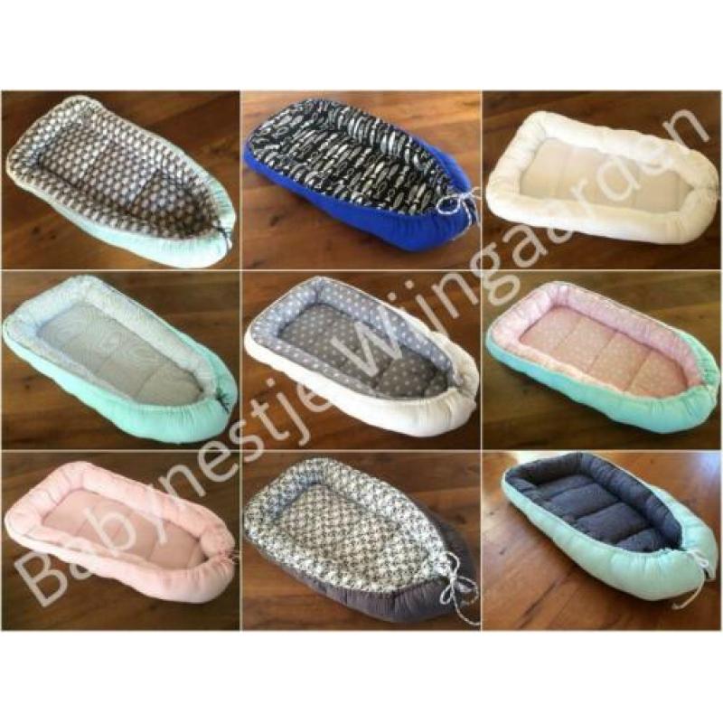 NIEUW! BABYNESTJES handgemaakt vanaf €39,95! Enorme Keus!
