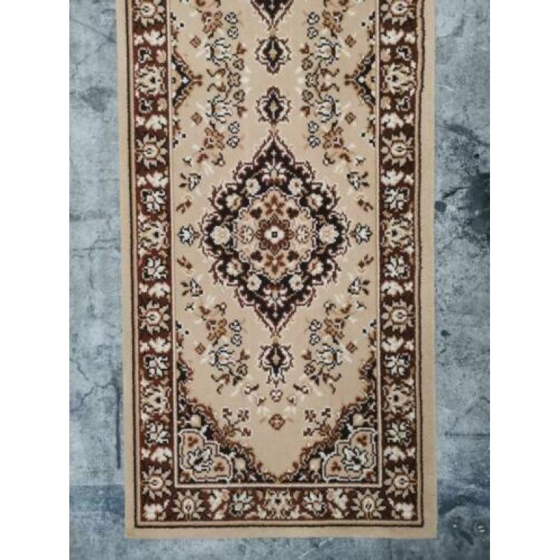 Vintage Perzische style tapijt loper light mahal 60x236cm