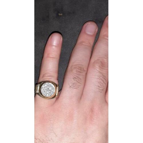 Rolex ring 18 karaat diamant