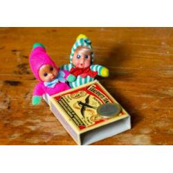 Retro Luciferpopjes, luciferpopje uit 70er jaren,