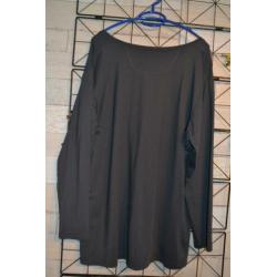 samm longsleeve, grijs in maat 3= xxl - nl29