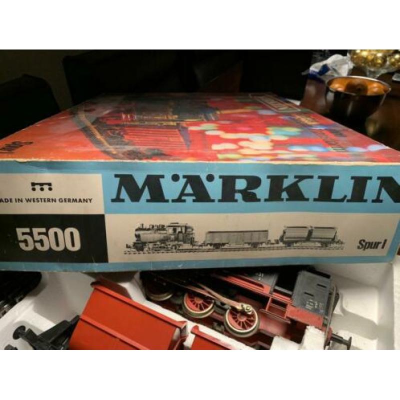 Marklin Stoomlocomotief set spoor 1 serie 80 031 (5500)