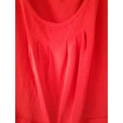 Rood King Louie jurkje,maat L