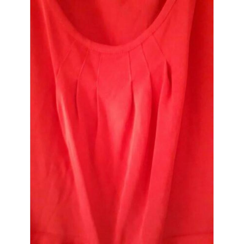 Rood King Louie jurkje,maat L