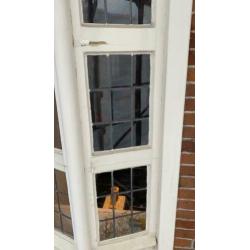 Antieke glas-in-lood ramen - 24 stuks
