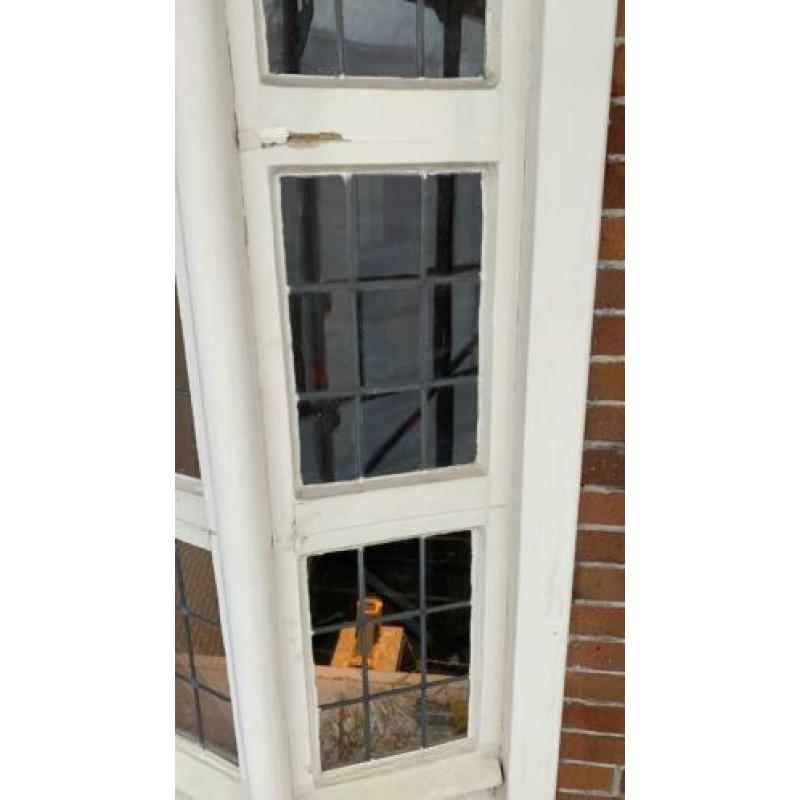 Antieke glas-in-lood ramen - 24 stuks