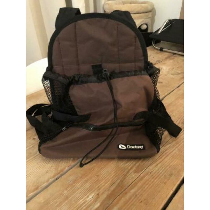 Doxtasy hondendraagtas buik - voor honden tot 6 kg