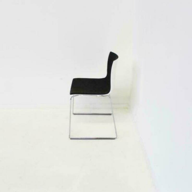 Arper Catifa 46 Design Stoelen, Slede-Stoelen, Bruin / Wit