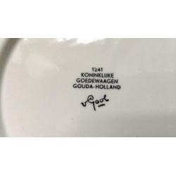 Reclame bordje voor Calvé, NOF, v gool goedewaagen