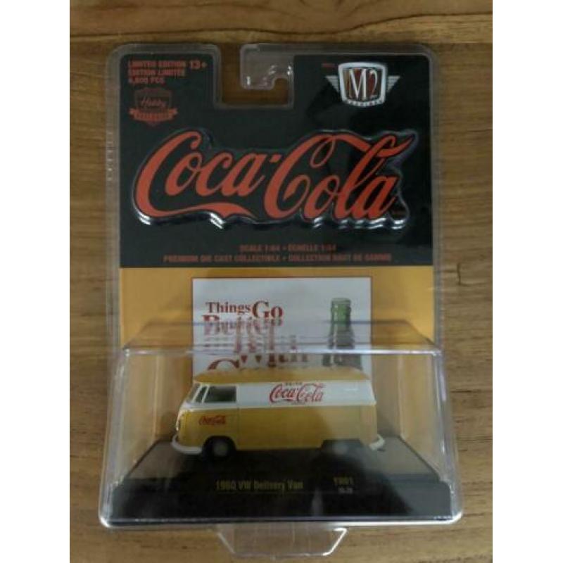 M2 serie Coca Cola 12 stuks VW busjes 1:64