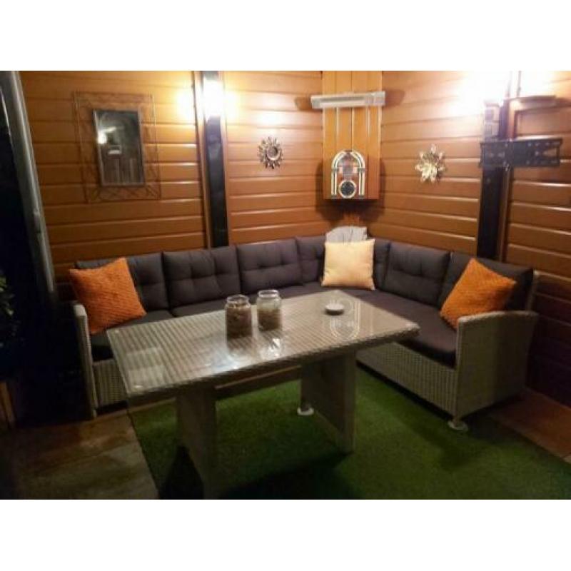 Diner louncheset z.g.a.n incl kussens