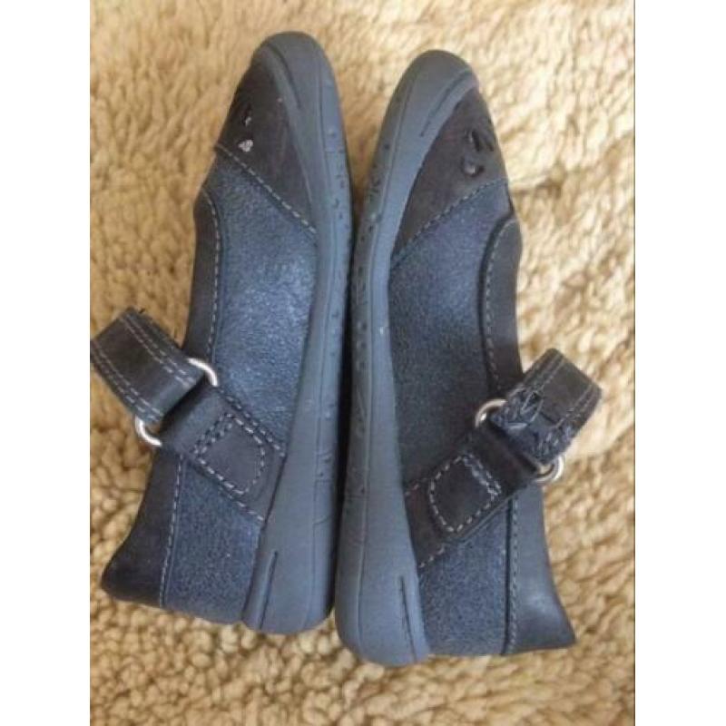 Clarks donkerblauwe baby meisjes schoentjes maat 20