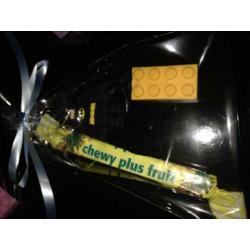 Traktatie 12x Lego sleutelhanger, lego gum +snoepje 15,00