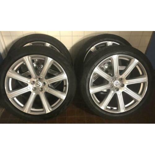 Nette set 21 inch Volvo velgen 275-40-21 zomerbanden XC 90