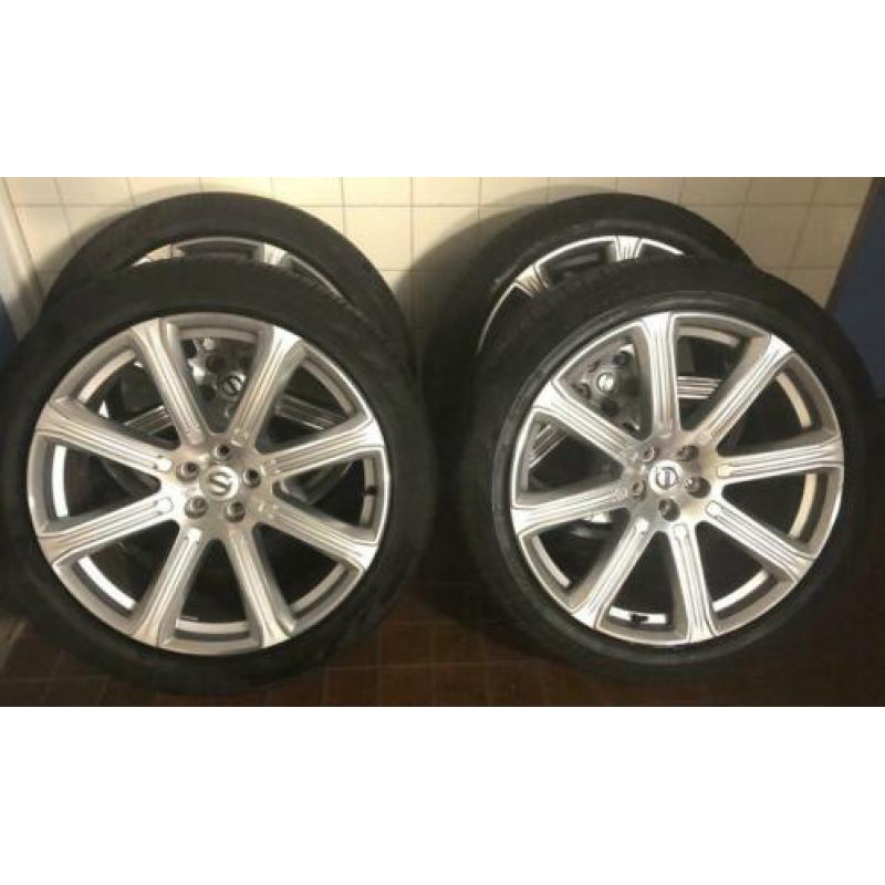Nette set 21 inch Volvo velgen 275-40-21 zomerbanden XC 90