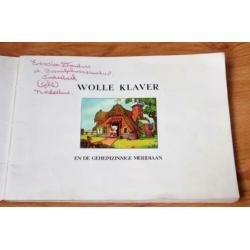 Plaatjesalbum Wolle Klaver en de geheimzinnige meridiaan.