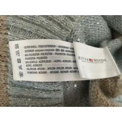 - River Woods - trui maat 6 / 116 lichtblauw beige