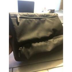 Piquadro messenger / laptoptas zwart