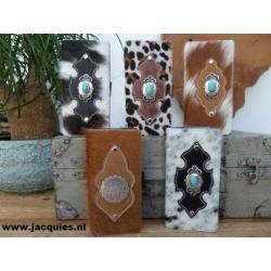 Koeienhuid telefoonhoesjes Samsung Galaxy A70 bij "Jacquies"