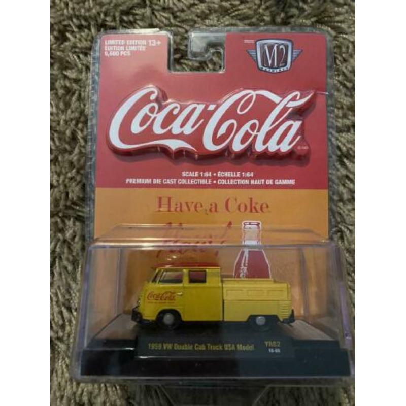 M2 serie Coca Cola 12 stuks VW busjes 1:64