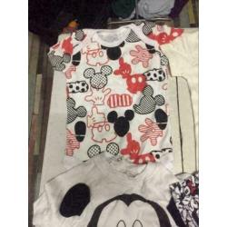 Disney rompers pakket, maat: 80