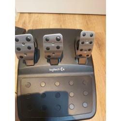 logitech g29 stuur en schakelpook en f1 2019 en playseat