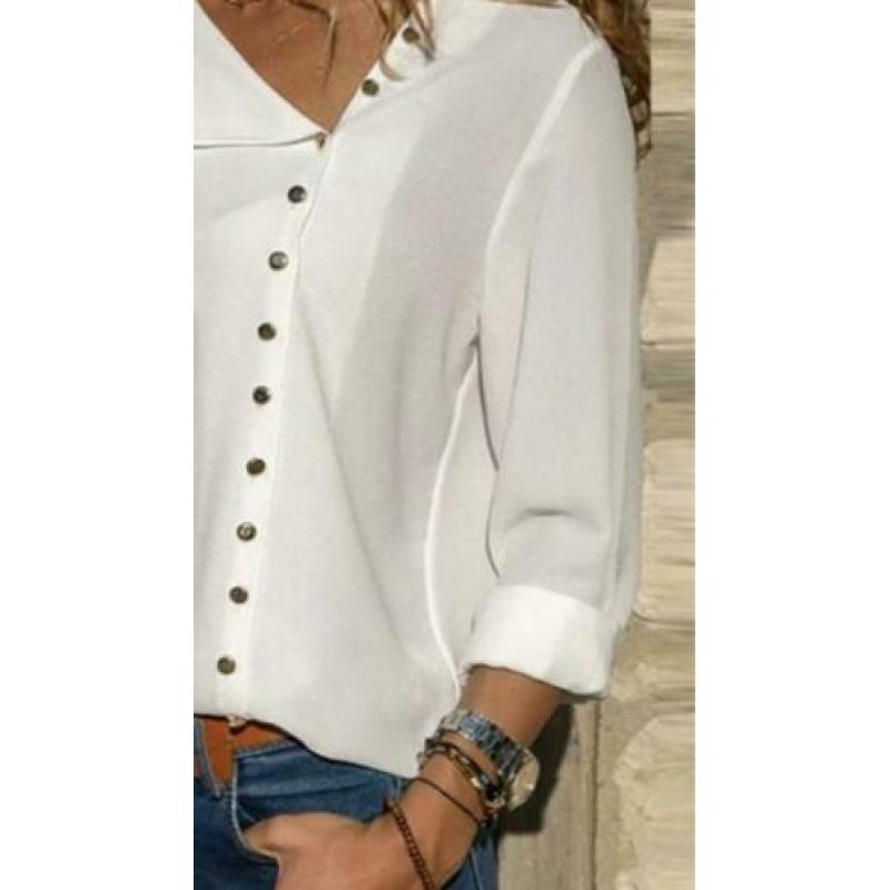?? Witte blouse mt L ??