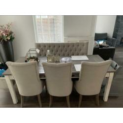 Eettafel salontafel dressoir Rivièra maison