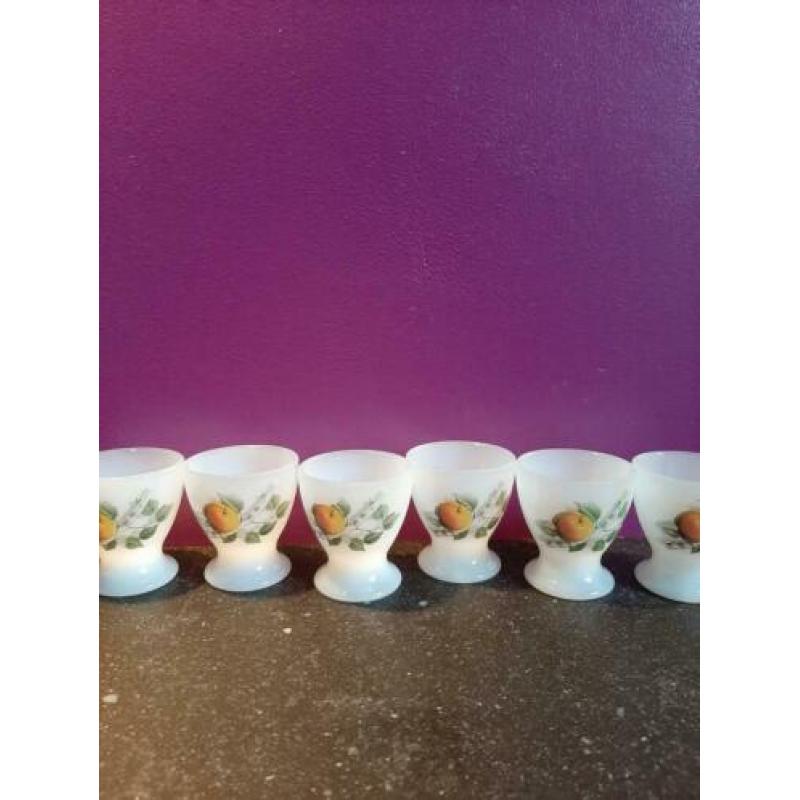Arcopal eierdopjes decor appel