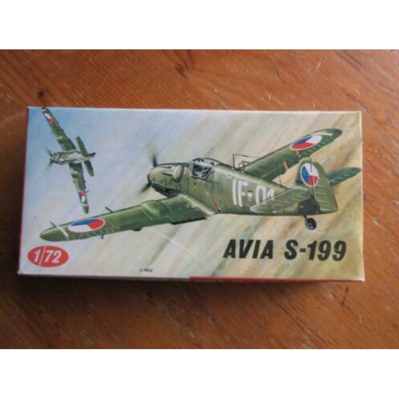 Avia S-199 S199 KP Model 1:72 Nieuw