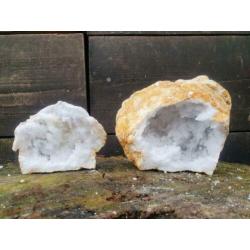 Bergkristal geode 1,56 kg